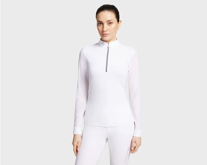 Samshield Aloise Boreal Long Sleeve Shirt White Paradise Shine