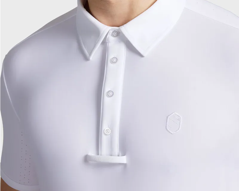 Samshield Mens Calvin Short Sleeve Shirt White-1