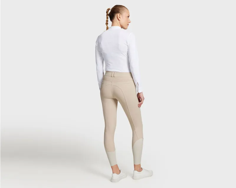 Samshield Chloe Script Knee Grip Breeches Sand-2