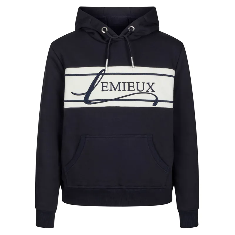 LeMieux Youth Signature Hoodie Navy-1