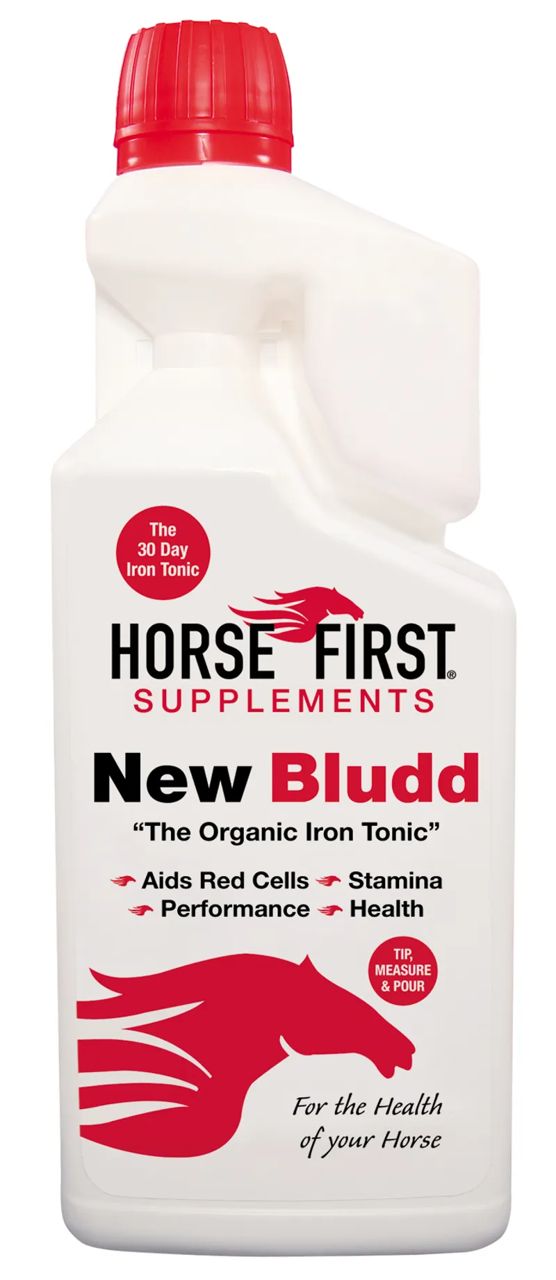 Horse First 1lt New Bludd Supplement in White