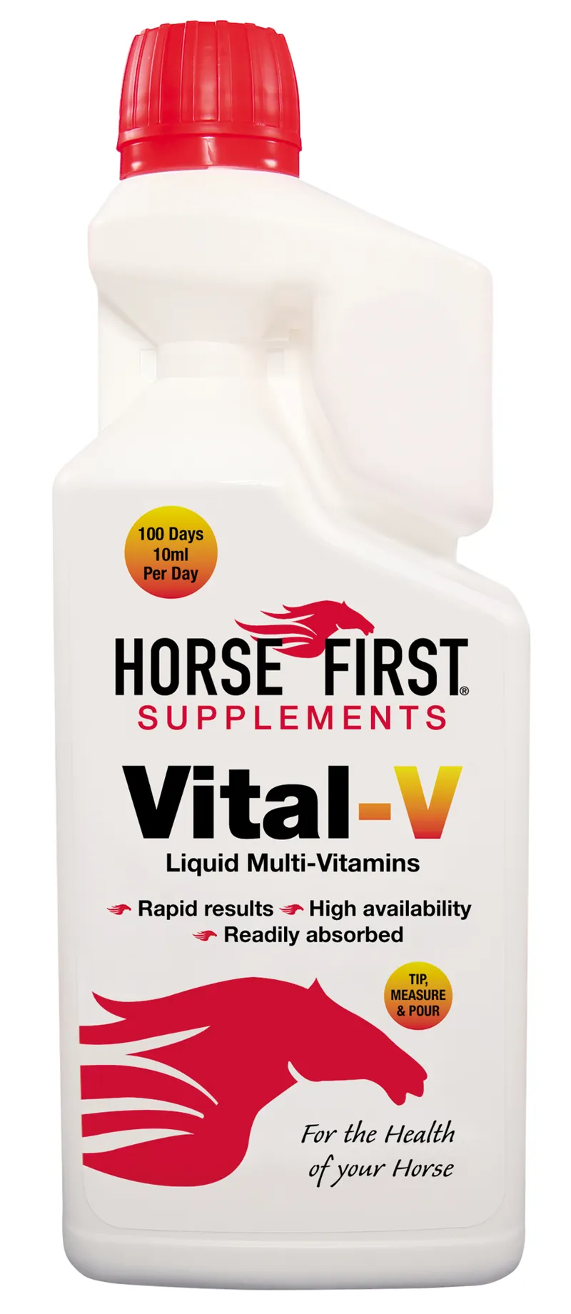 Horse First 1lt Vital-V Supplement in White