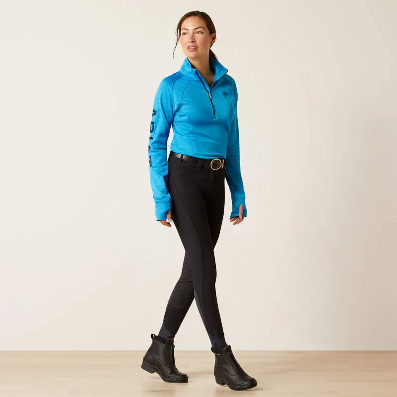 Ariat Womens Tek Team 1/2 Zip Sweatshirt Hawaiian Surf-2