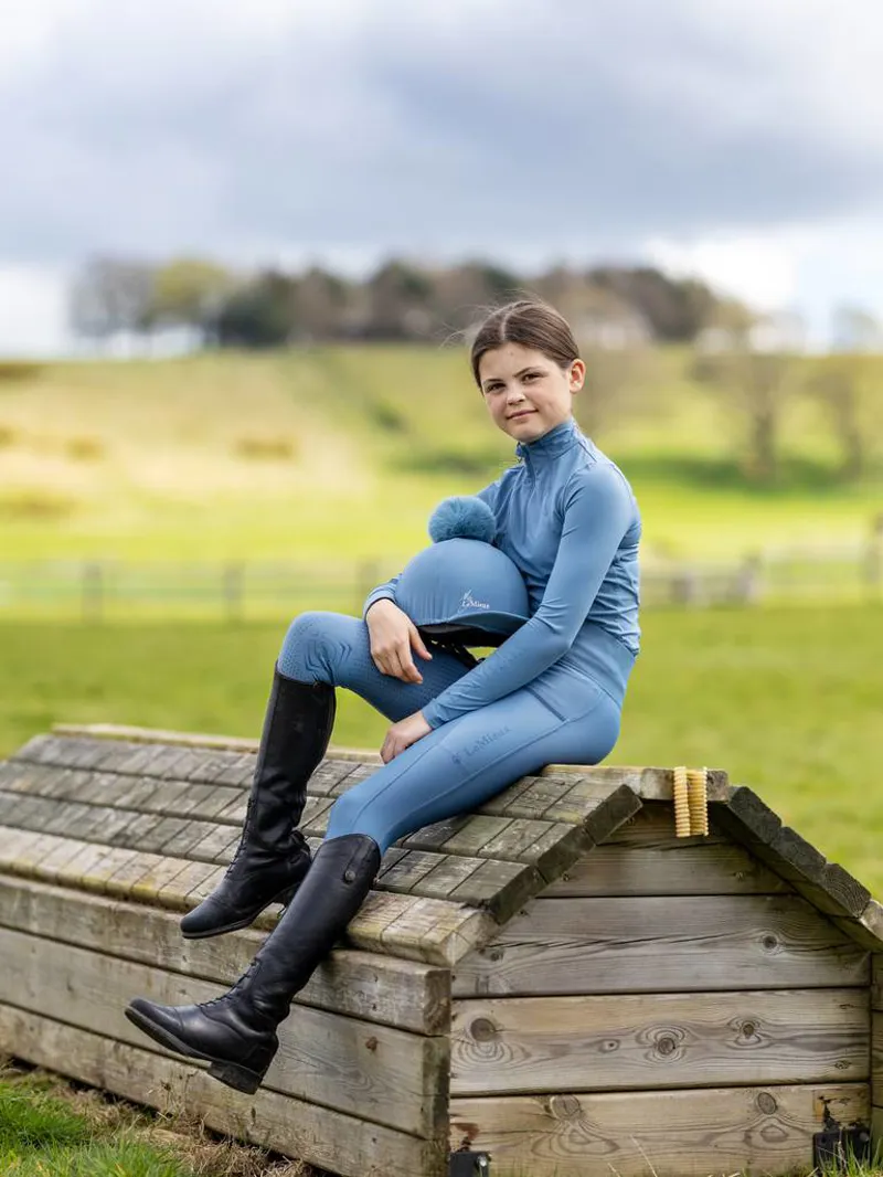 LeMieux Young Rider Base Layer Ice Blue