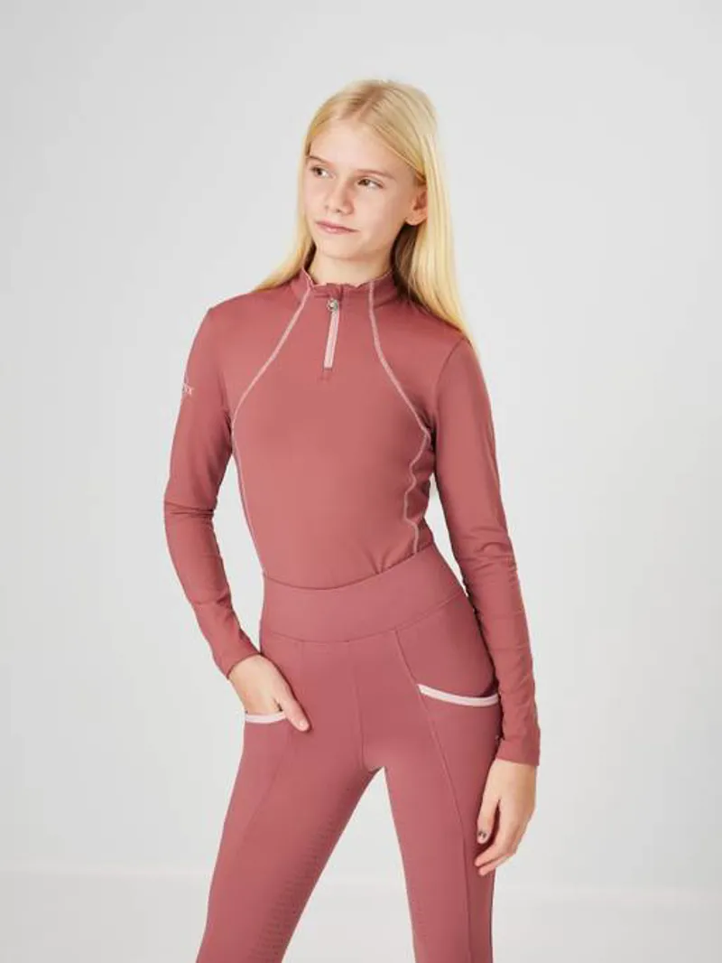 Le Mieux Young Rider Base Layer Orchid-1