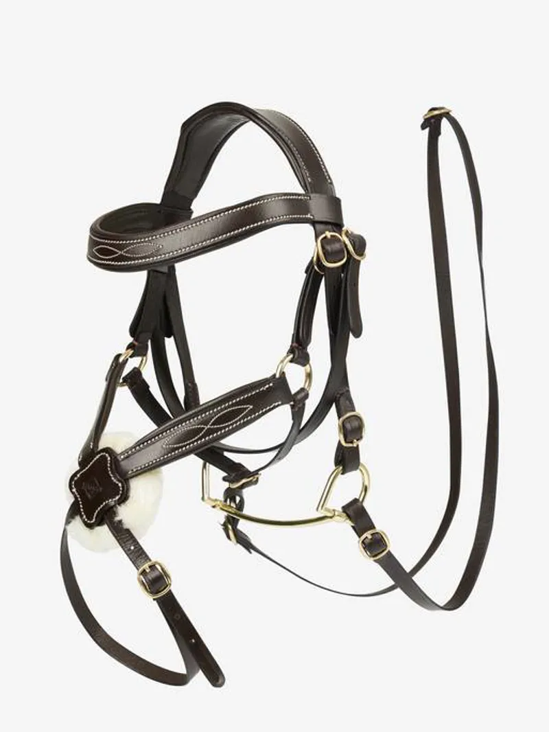 LeMieux Hobby Horse Grackle Bridle Brown-1