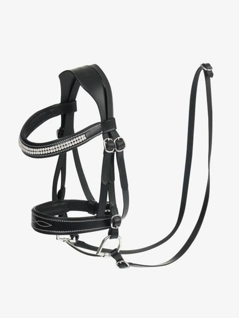Le Mieux Hobby Horse Diamante Browband Black-1