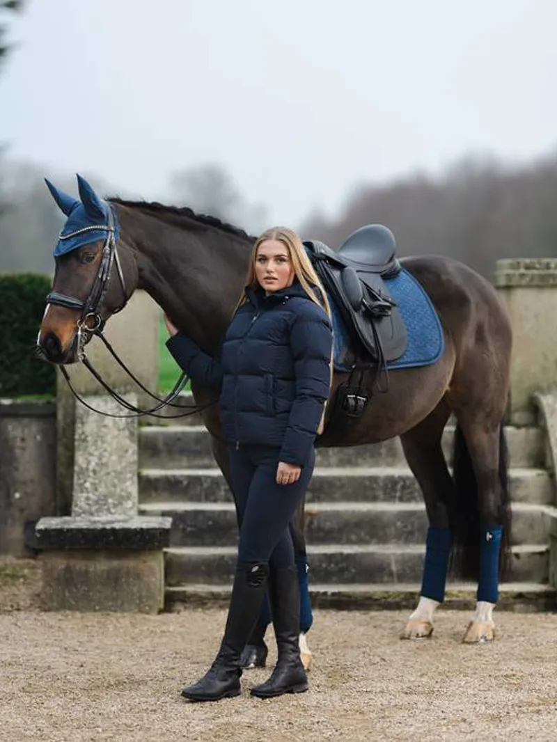 Le Mieux Kenza Puffer Jacket Navy-1