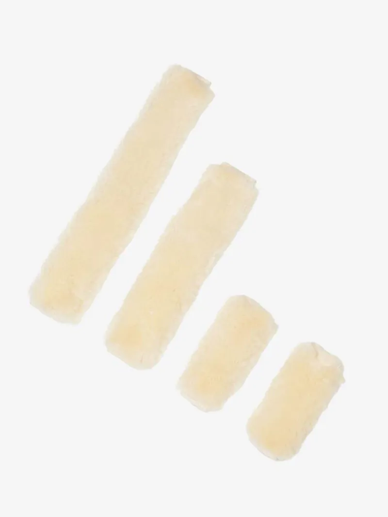 LeMieux Simuwool Headcollar Set Natural One Size-1