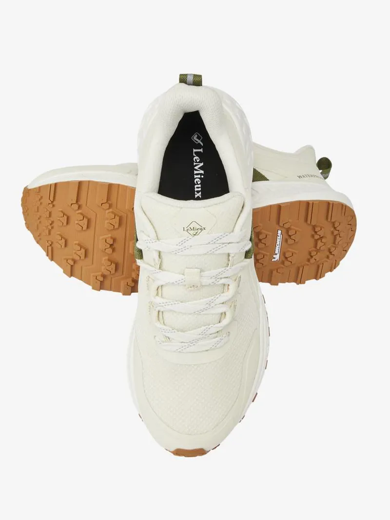 LeMieux Trax Waterproof Trainer Ecru-4