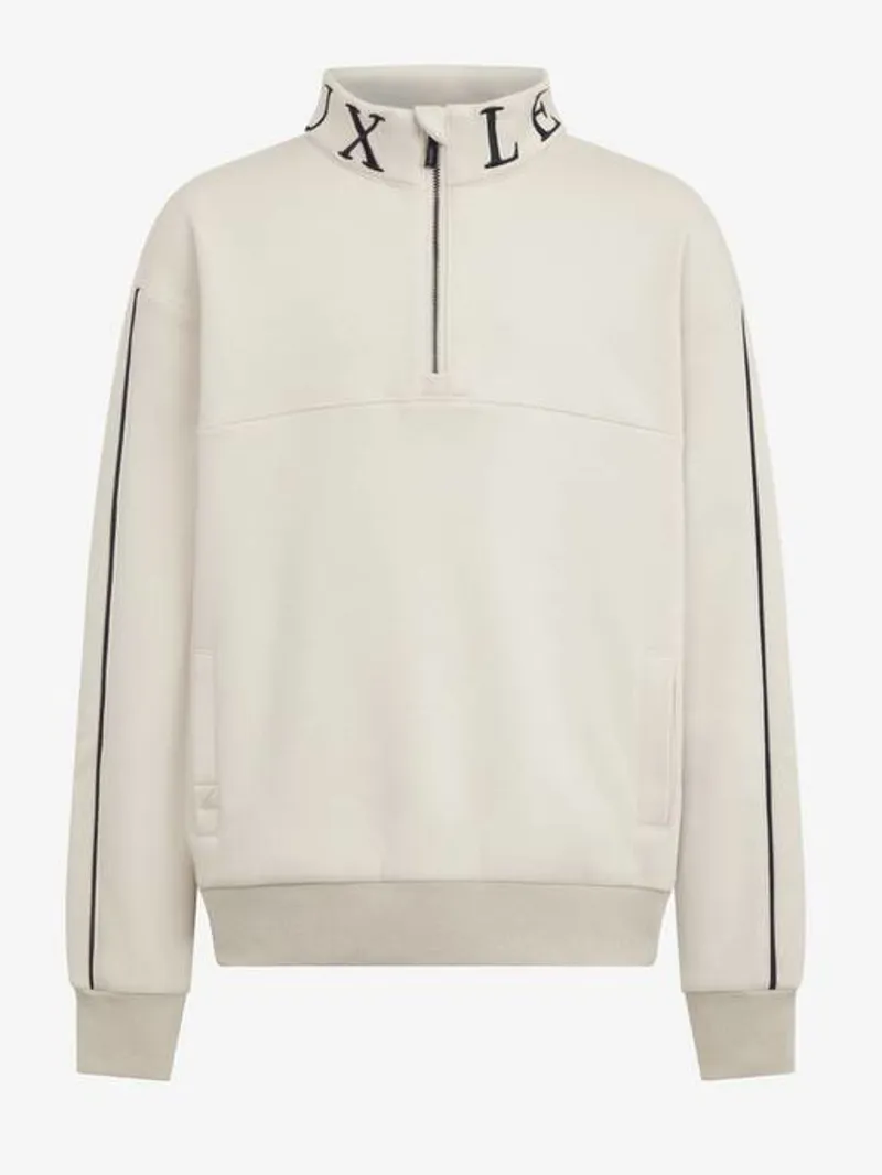 Le Mieux Young Rider Kate Quarter Zip Stone-1