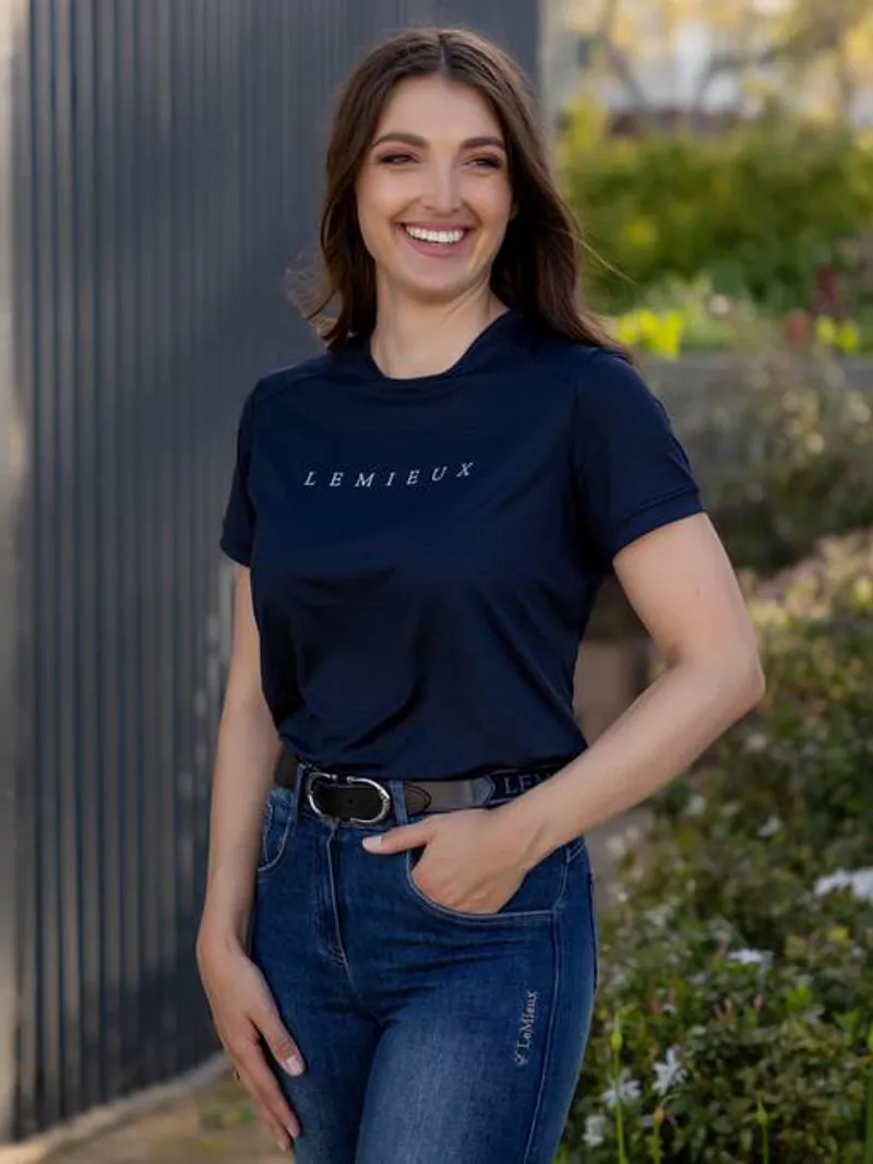 Le Mieux Sports T-Shirt Navy