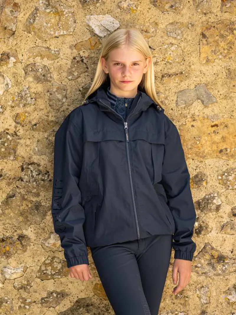 Le Mieux Young Rider Dolcie Waterproof Jacket Navy
