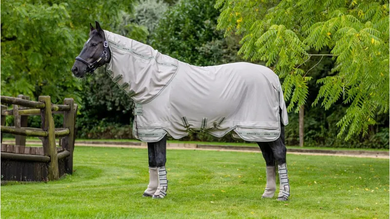 Le Mieux Arika Armour-Tek Fly Rug Stone-1