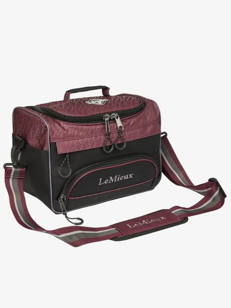 LeMieux ProKit Lite Grooming Bag Burgundy-1