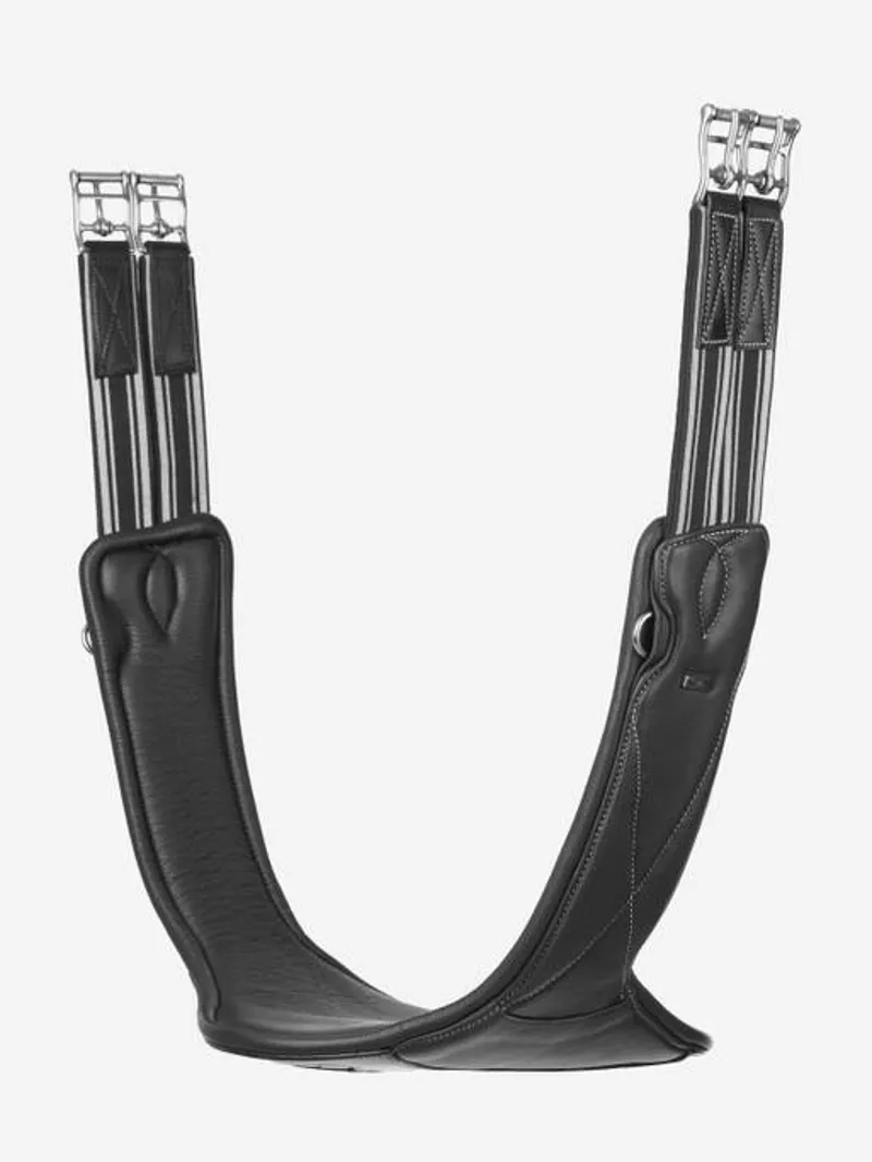 Le Mieux Arika Contoured Long Stud Girth Black-1
