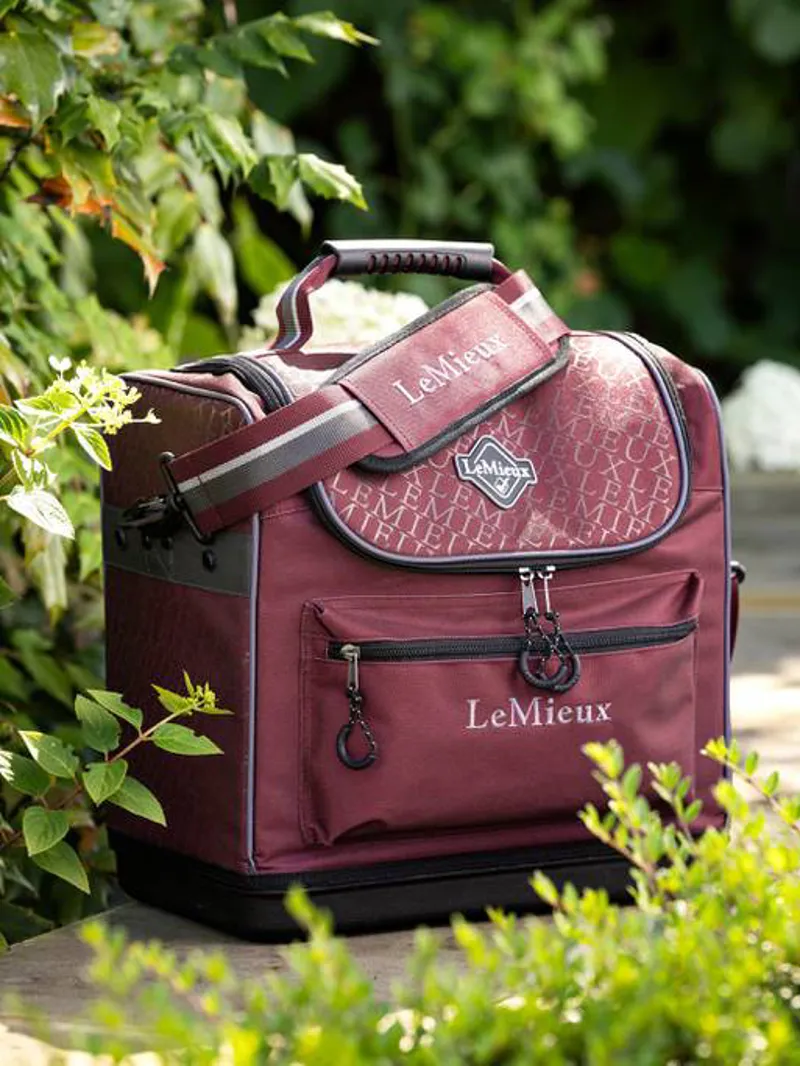 Le Mieux Elite Pro Grooming Bag Burgundy