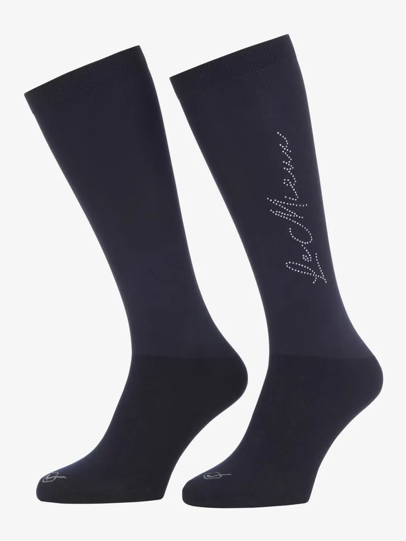 Le Mieux Sparkle Competition Sock Navy