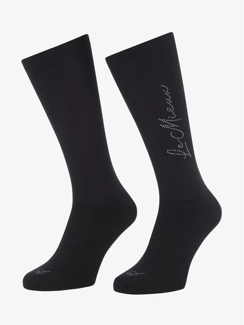 Le Mieux Sparkle Competition Sock Black
