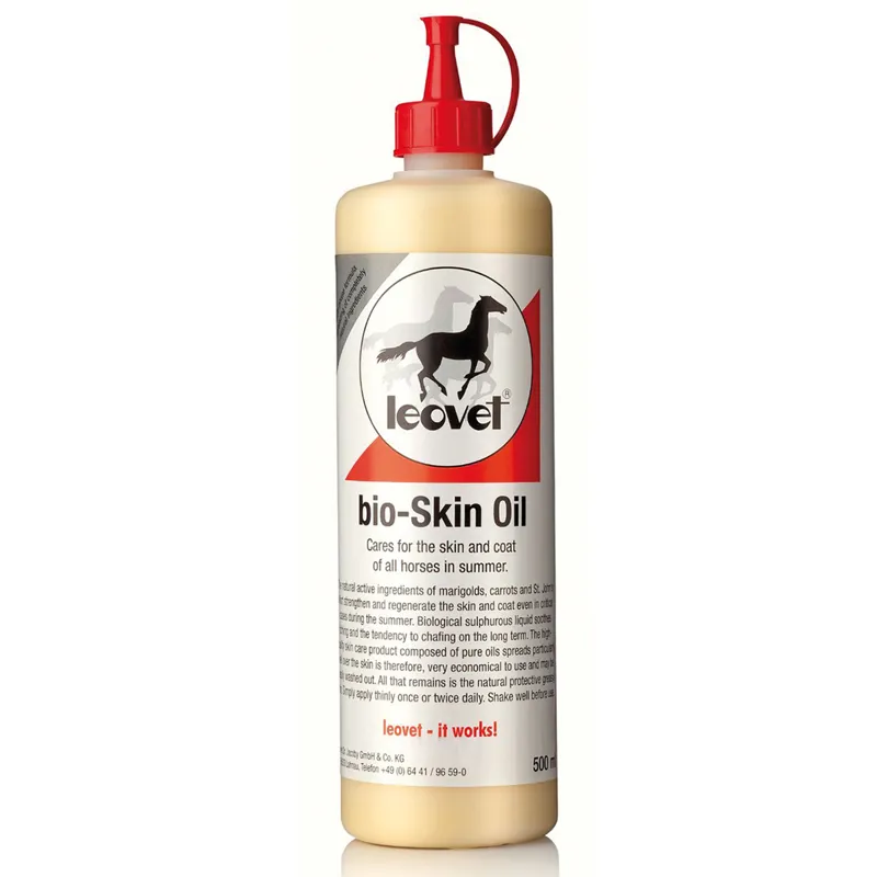 Leovet 500ml Bio-Skin Oil in Yellow