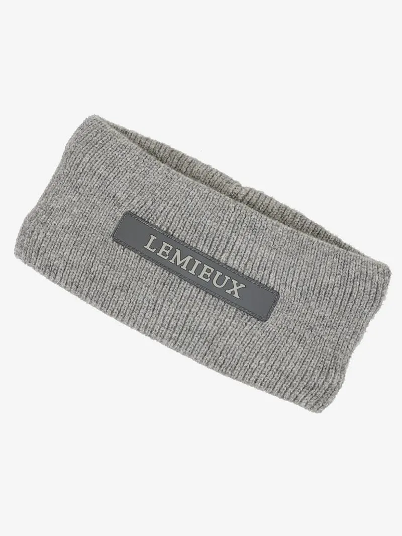LeMieux Lumen Reflective Headband Grey