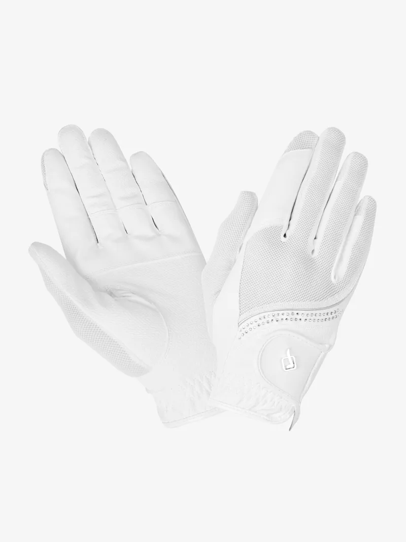 Le Mieux Crystal Gloves White