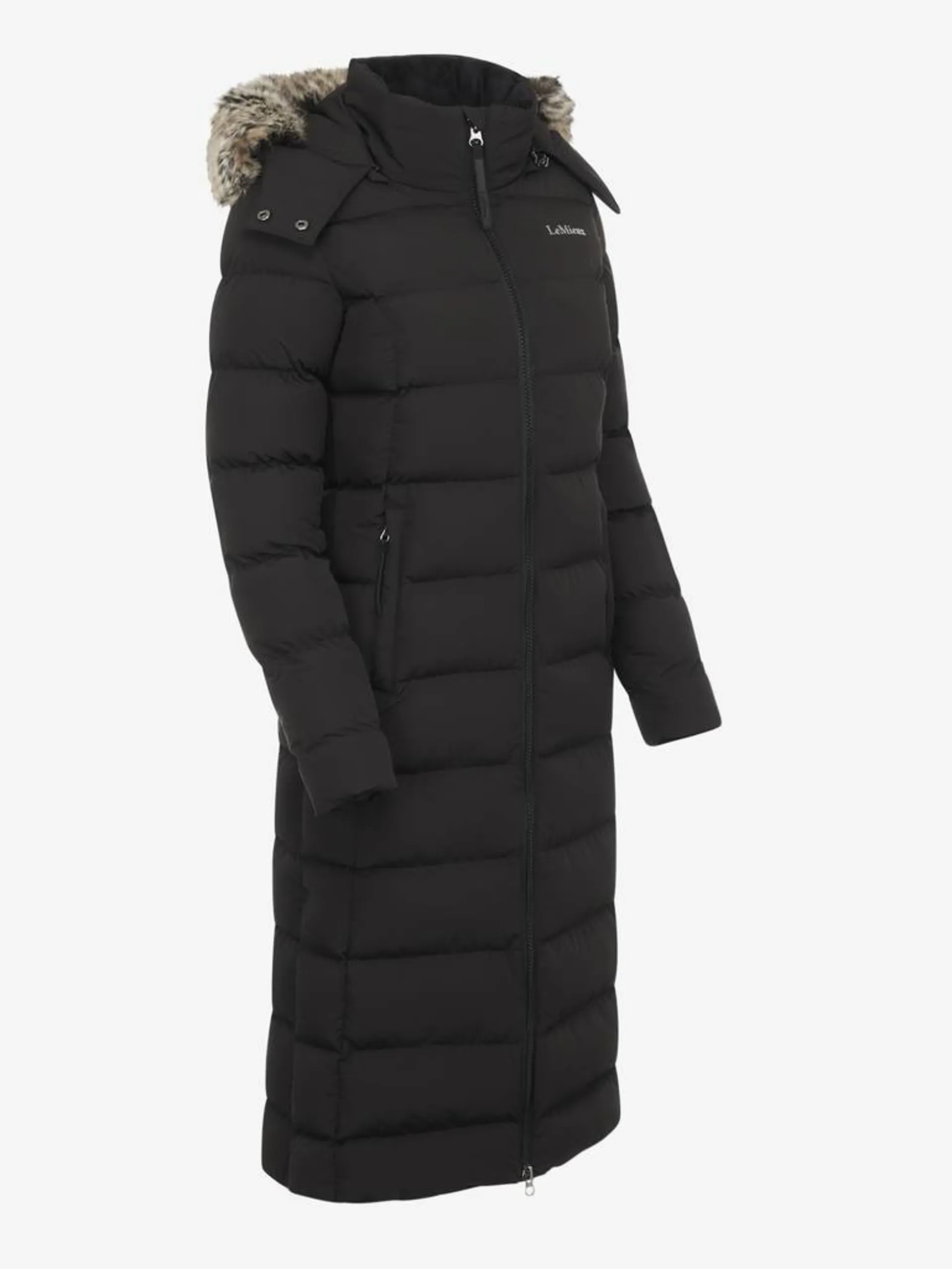 LeMieux Harper Longline Puffer Coat Black