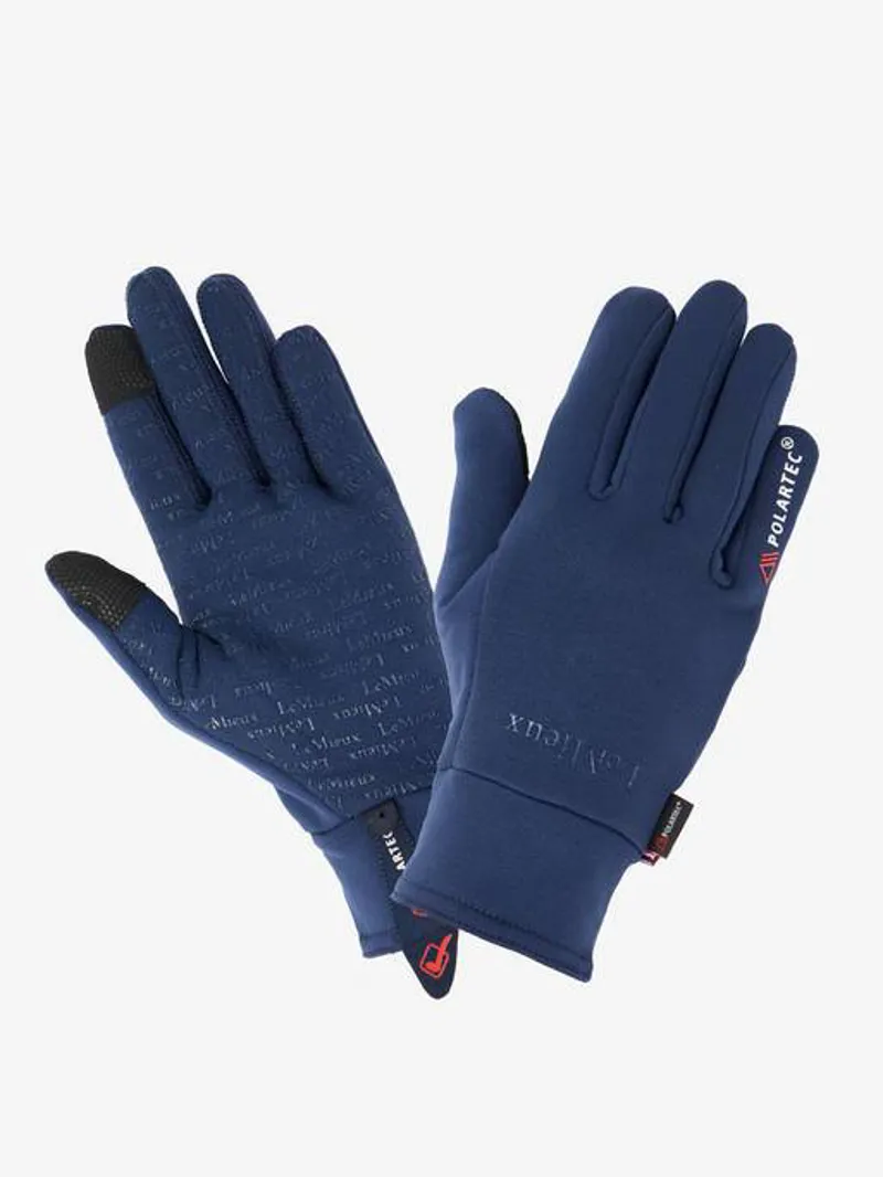 Le Mieux Polartec Gloves Navy-1