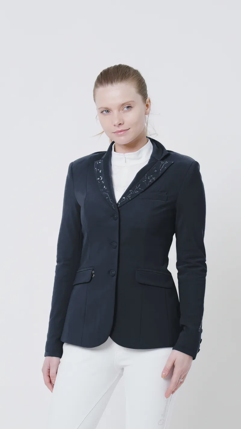 Samshield Louisa Crystal Leaf Jacket Navy-1