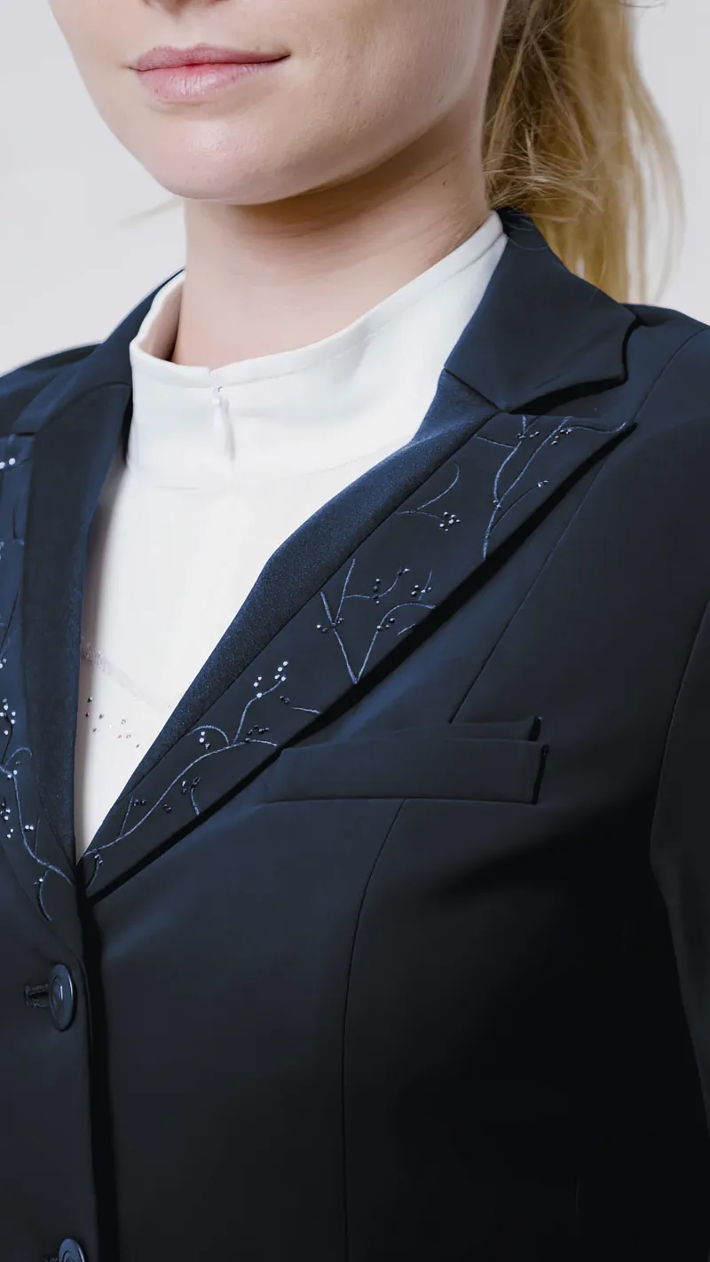 Samshield Louisa Crystal Leaf Jacket Navy-2