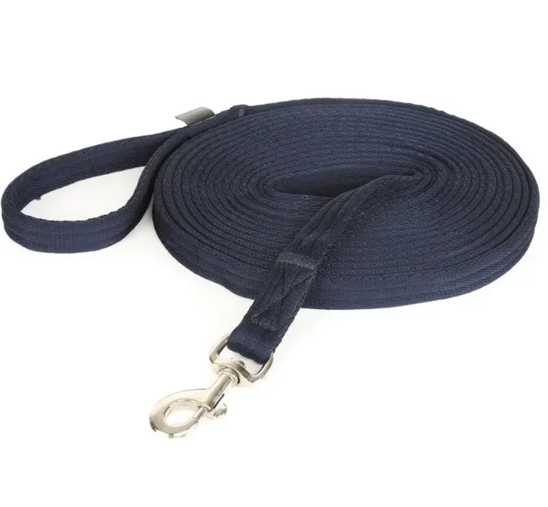 Cushion Web Lunge Line in NAVY
