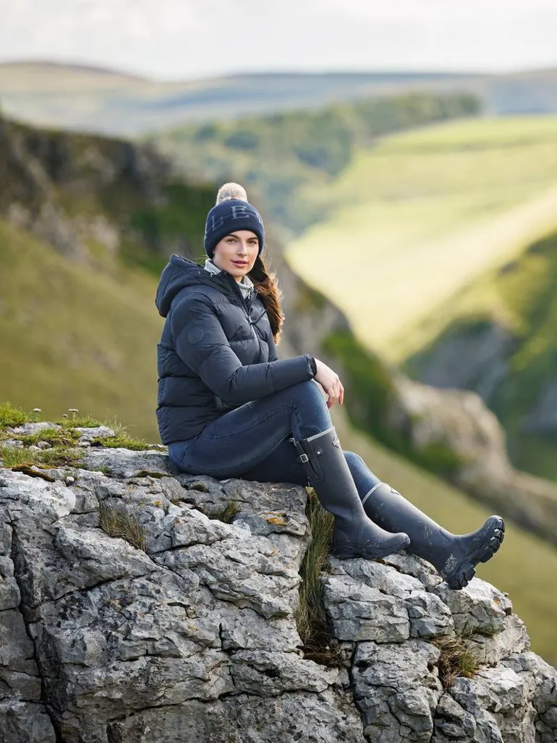 LeMieux Stride Wellington Boot Navy-1