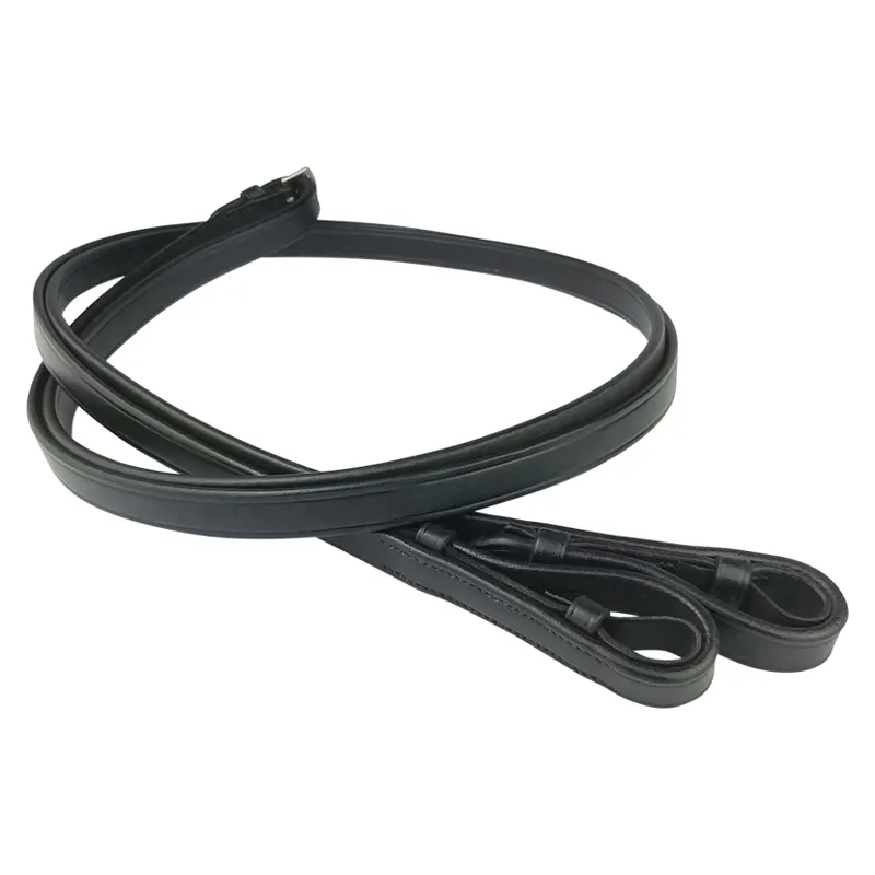 Eco Rider Plain Reins 1/2 Brown