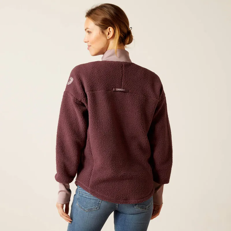 Ariat Womens Doyen Sweatshirt Huckleberry-1
