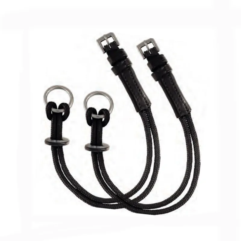 Stubben Gag Cheeks Ebony Silver