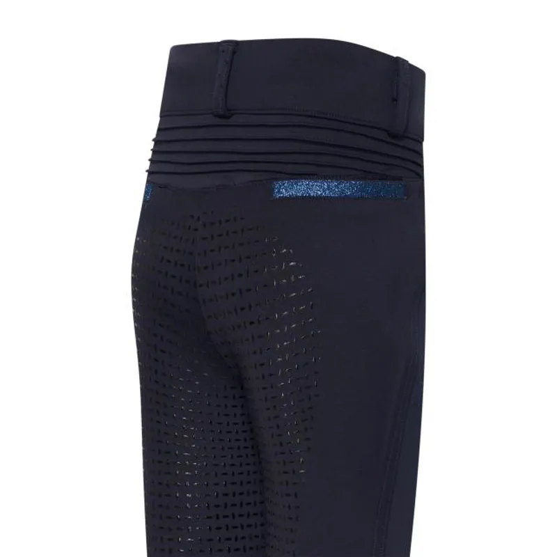 Imperial Riding Kids Riding Tights IRH Comfi  Sparks Summer Full Grip Navy