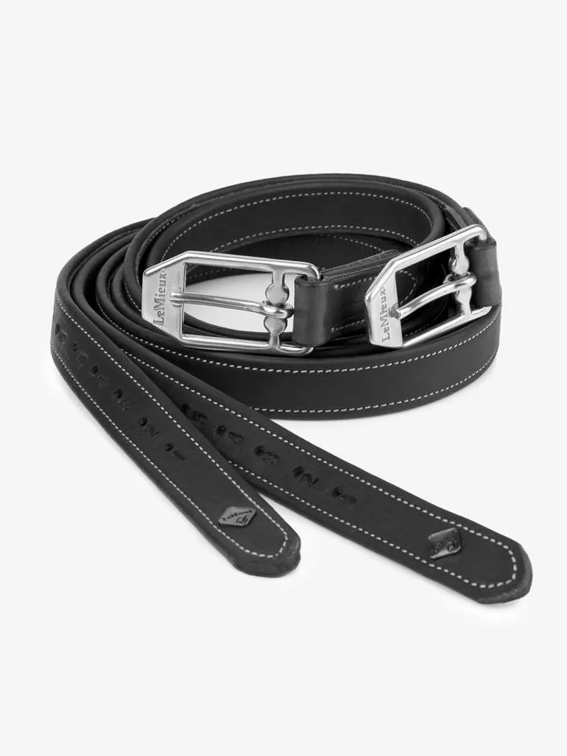 LeMieux Vector Stirrup Leather Black