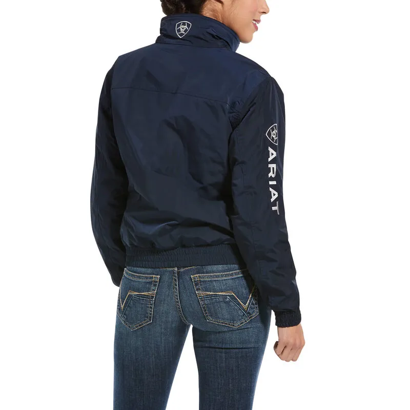 Ariat Womens Stable Team Jacket Navy-3