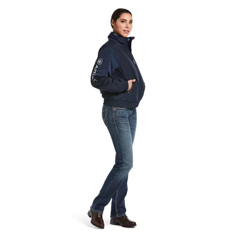 Ariat Womens Stable Team Jacket Navy-4