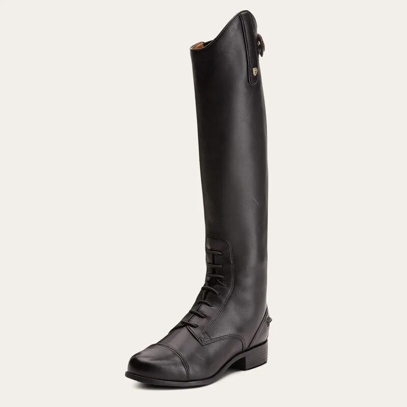 Ariat Yth Heritage Contour Field Zip Tall Riding Boot Black