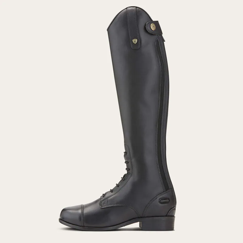 Ariat Yth Heritage Contour Field Zip Tall Riding Boot Black-1