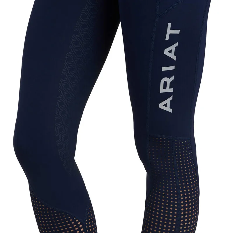 Ariat Womens Eos Full Seat Riding Tights Navy-2