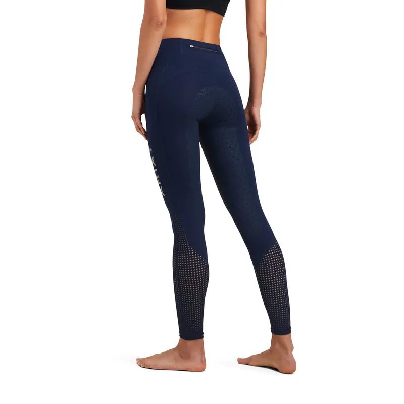 Ariat Womens Eos Full Seat Riding Tights Navy-3