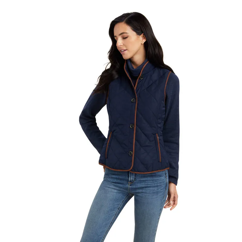 Ariat Womens Woodside Gilet 2.0 Navy