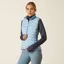 Ariat Wms Ideal Down Vest Cerulean