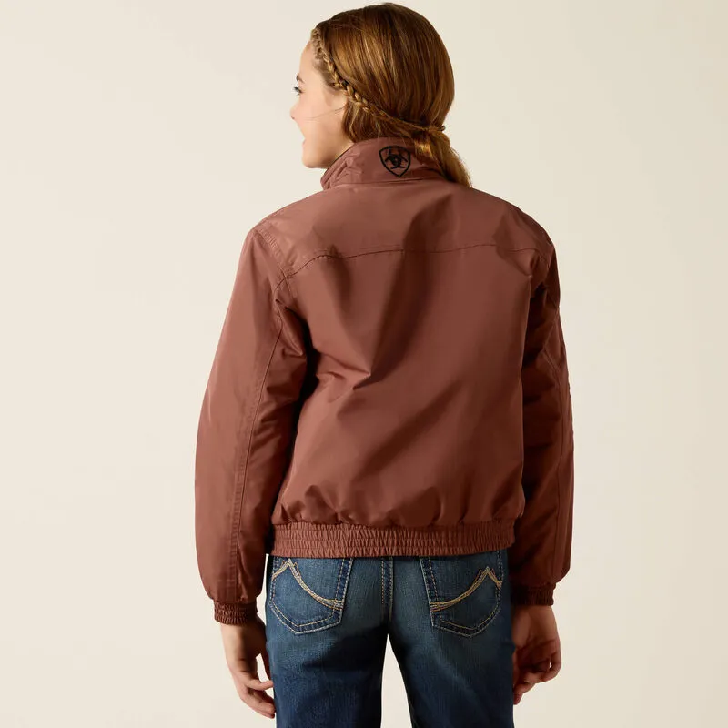 Ariat Youth Stable Insulated Jacket Marron-1