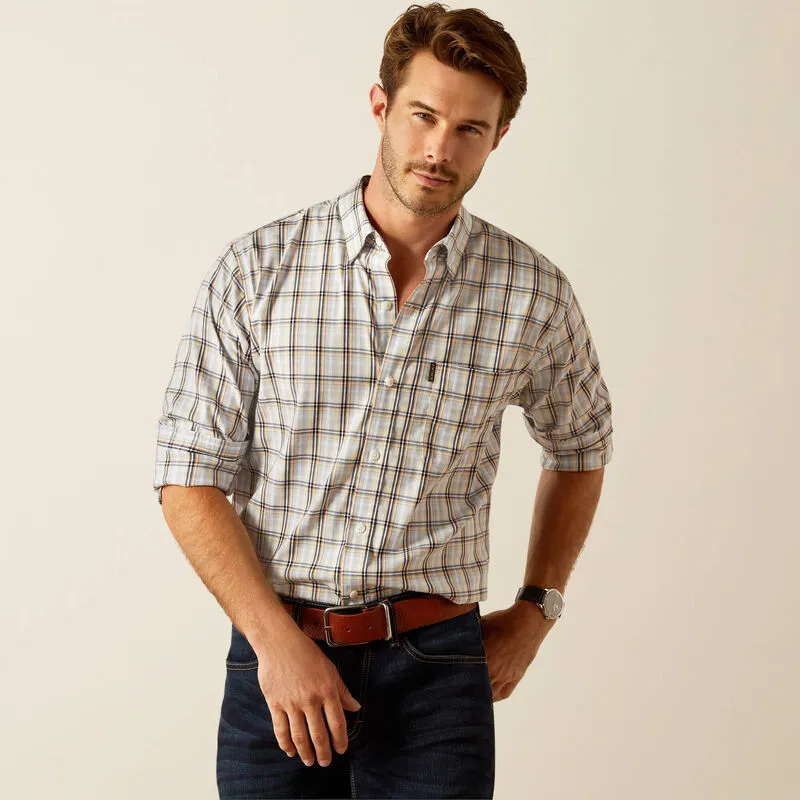 Ariat Napa Shirt Pacific Blue Plaid