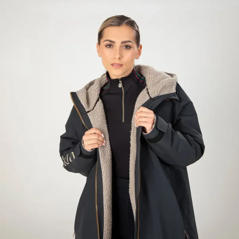 Aubrion Team All Weather Robe BLACK-1