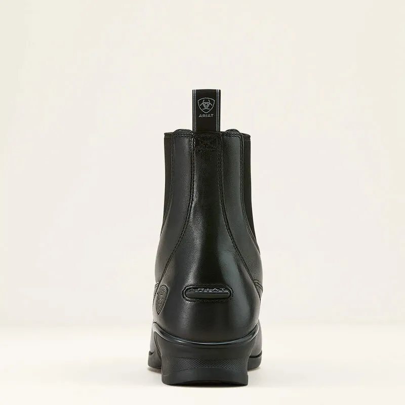 Moretta Clio Youth Paddock Boots in Black-1