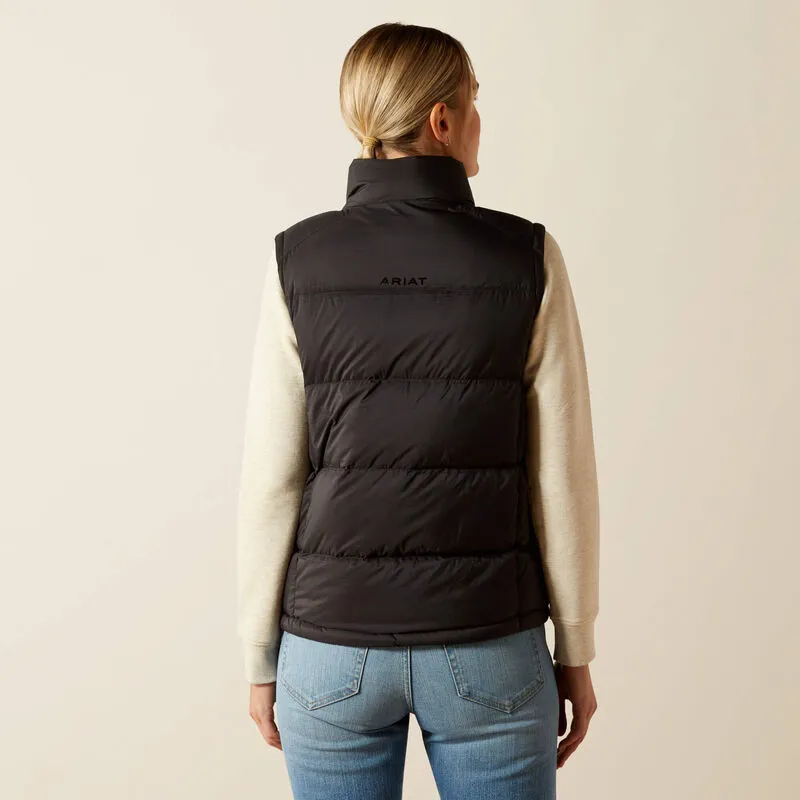 Ariat Wms Ultrapuff Down Vest Black-1